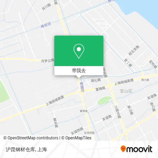 沪昆钢材仓库地图