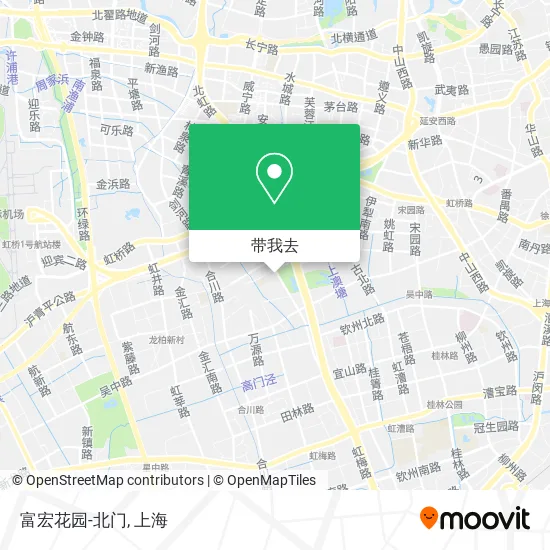 富宏花园-北门地图