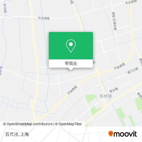 百尺泾地图