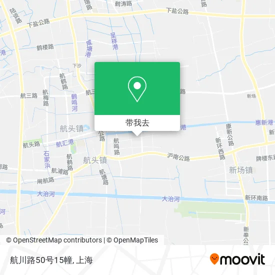 航川路50号15幢地图