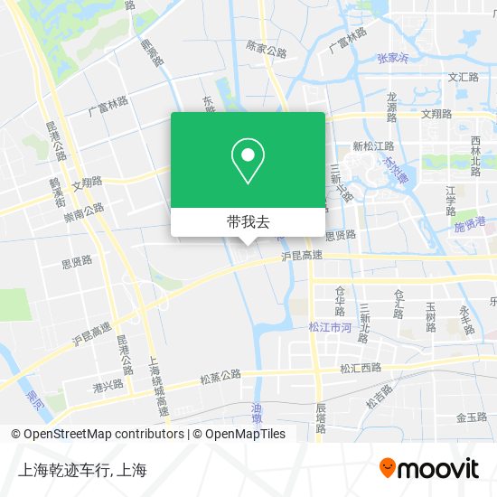 上海乾迹车行地图