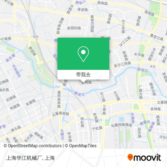 上海华江机械厂地图