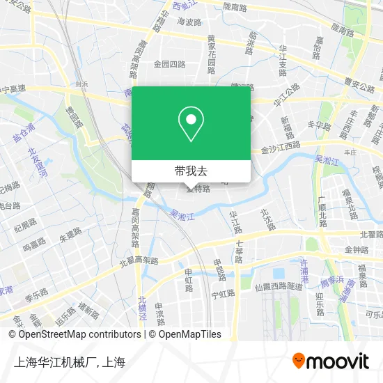 上海华江机械厂地图