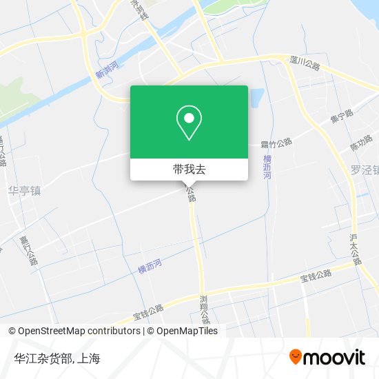 华江杂货部地图