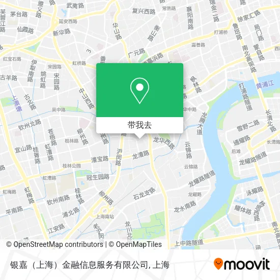 银嘉（上海）金融信息服务有限公司地图