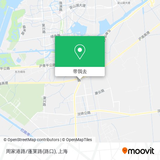 周家港路/蓬莱路(路口)地图