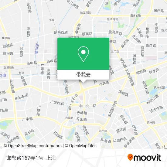 邯郸路167弄1号地图