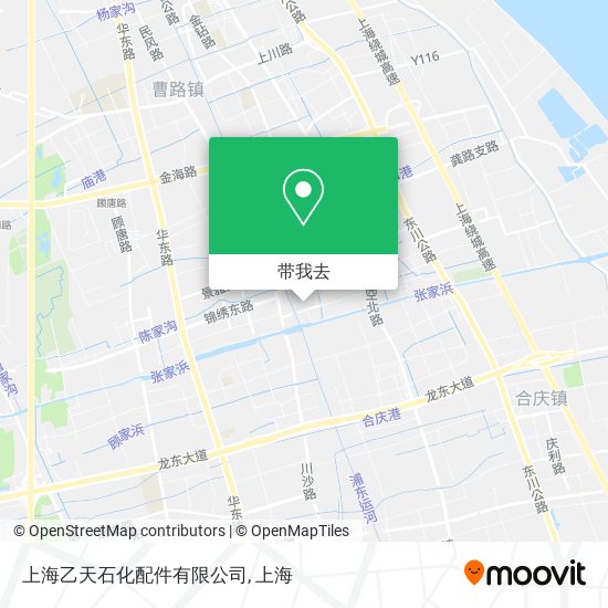 上海乙天石化配件有限公司地图