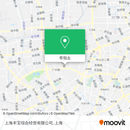上海丰宝综合经营有限公司地图