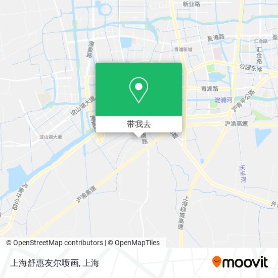 上海舒惠友尔喷画地图