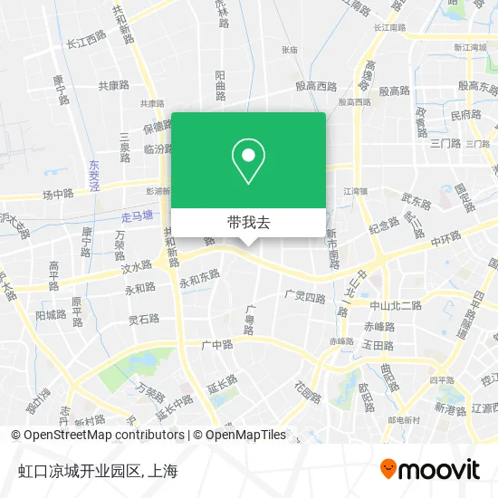 虹口凉城开业园区地图