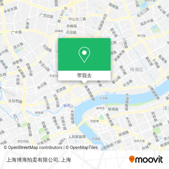 上海博海拍卖有限公司地图