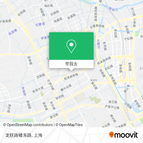 龙联路蟠东路地图