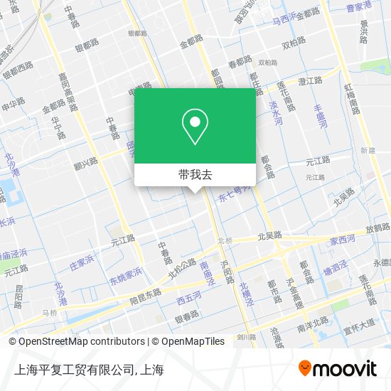 上海平复工贸有限公司地图