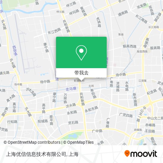 上海优信信息技术有限公司地图