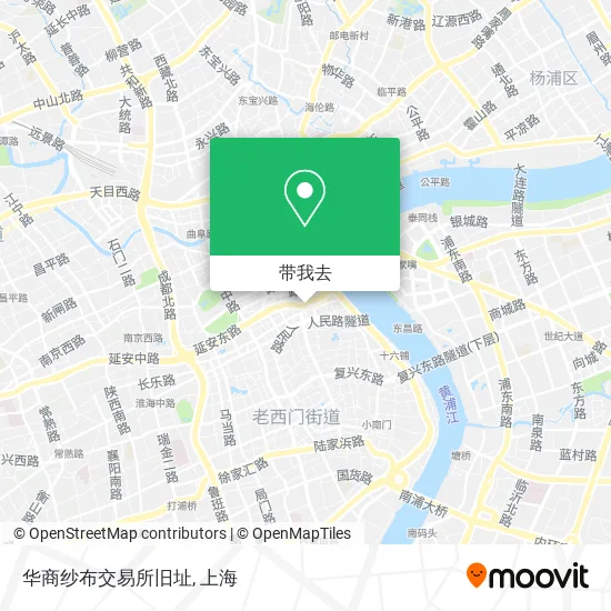 华商纱布交易所旧址地图