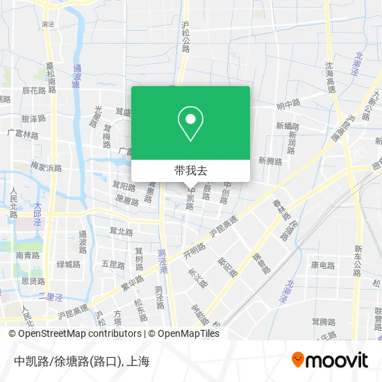 中凯路/徐塘路(路口)地图