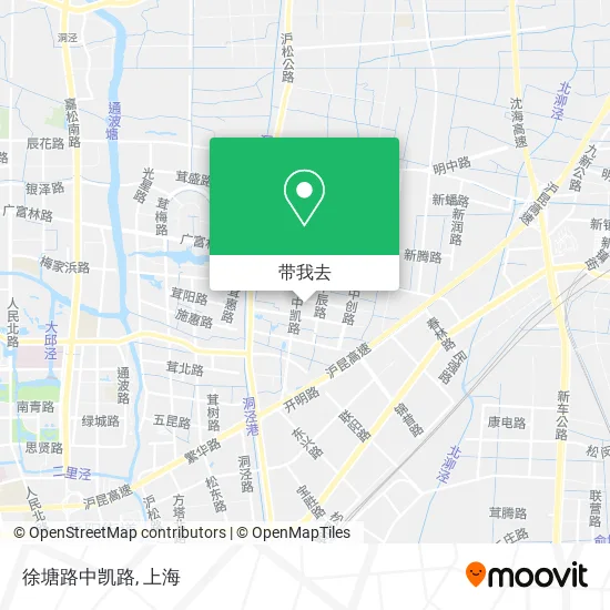 徐塘路中凯路地图