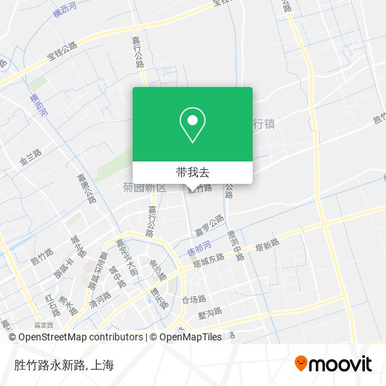 胜竹路永新路地图