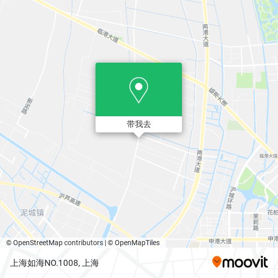上海如海NO.1008地图