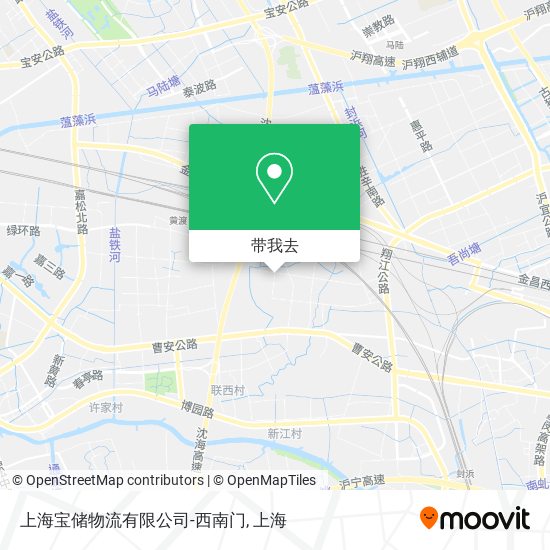 上海宝储物流有限公司-西南门地图