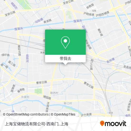 上海宝储物流有限公司-西南门地图