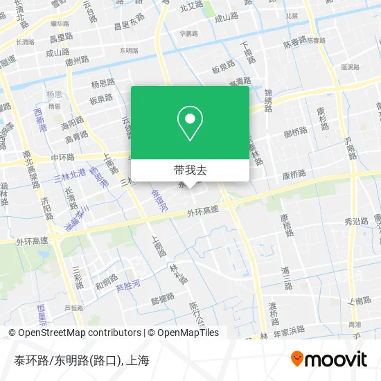 泰环路/东明路(路口)地图