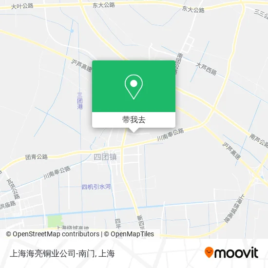 上海海亮铜业公司-南门地图