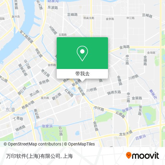 万印软件(上海)有限公司地图