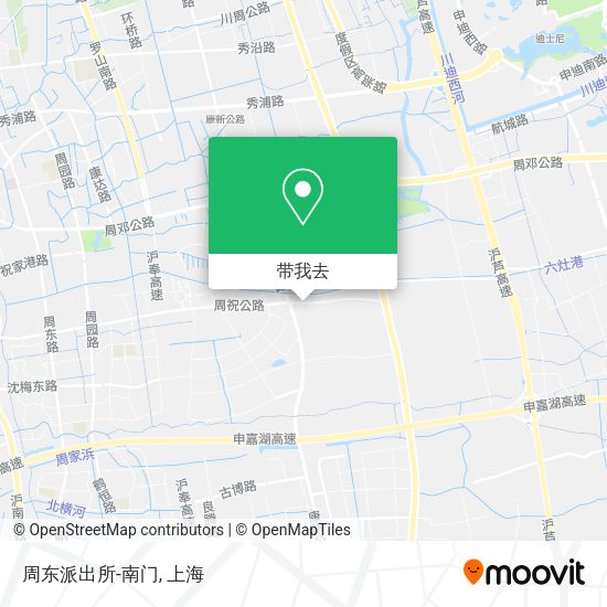 周东派出所-南门地图