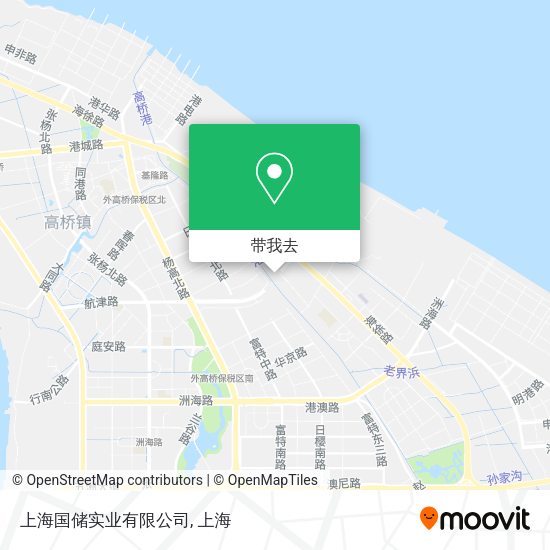 上海国储实业有限公司地图