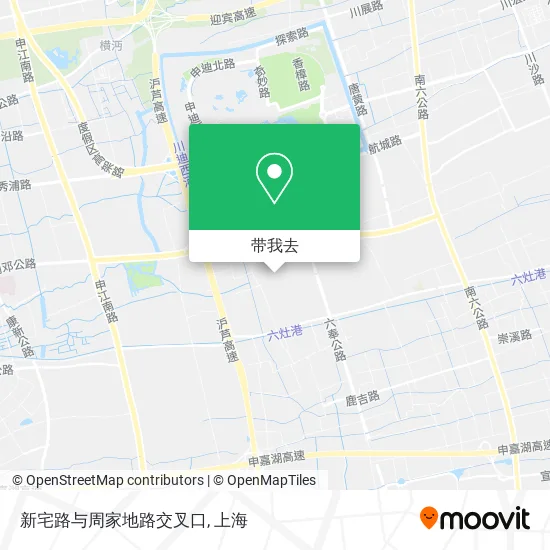 新宅路与周家地路交叉口地图