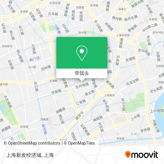 上海新发经济城地图
