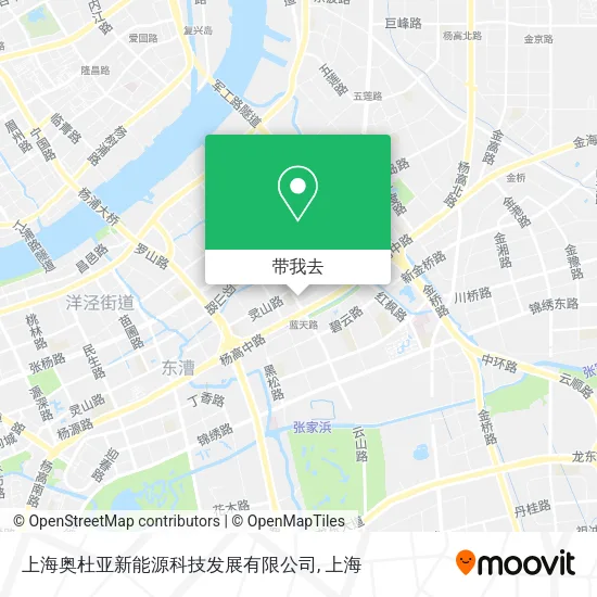 上海奥杜亚新能源科技发展有限公司地图