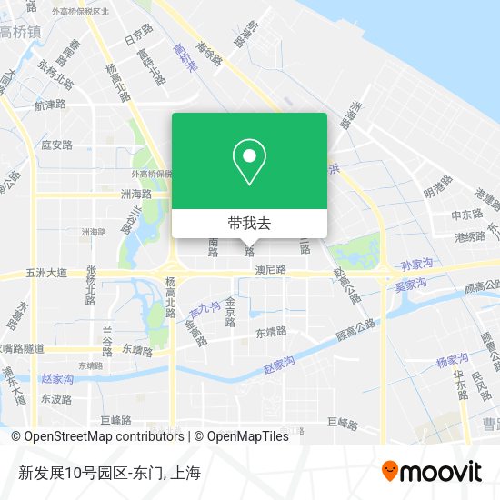 新发展10号园区-东门地图