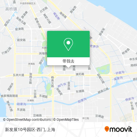 新发展10号园区-西门地图