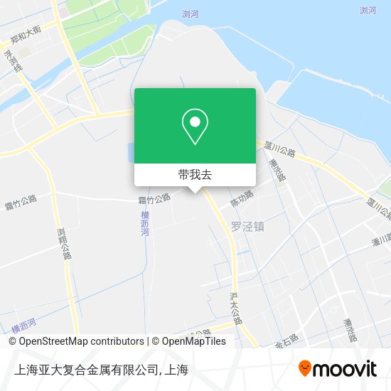 上海亚大复合金属有限公司地图