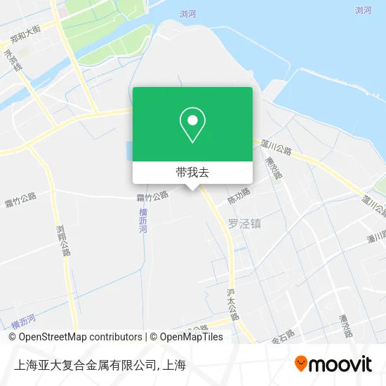 上海亚大复合金属有限公司地图