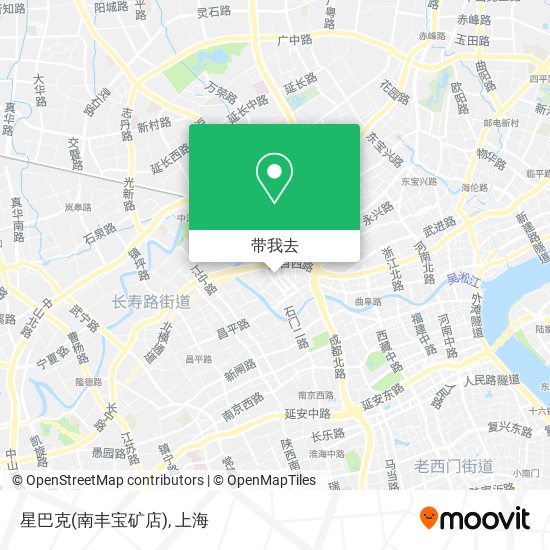 星巴克(南丰宝矿店)地图
