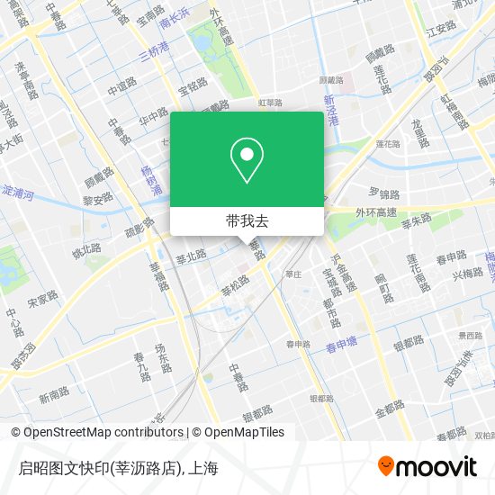 启昭图文快印(莘沥路店)地图
