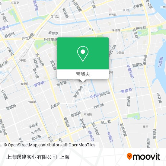 上海曙建实业有限公司地图