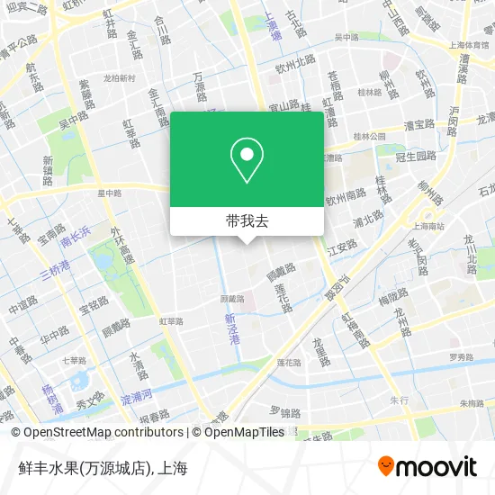 鲜丰水果(万源城店)地图