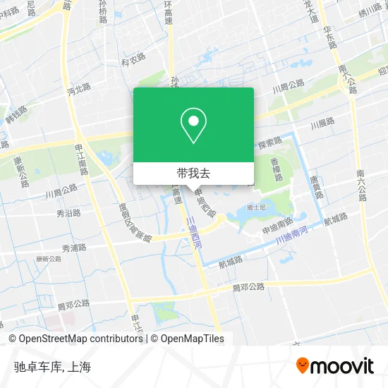驰卓车库地图