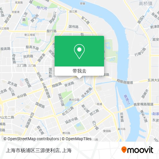 上海市杨浦区三源便利店地图