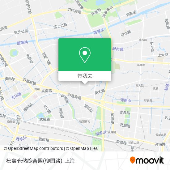 松鑫仓储综合园(柳园路)地图