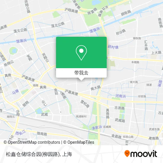松鑫仓储综合园(柳园路)地图
