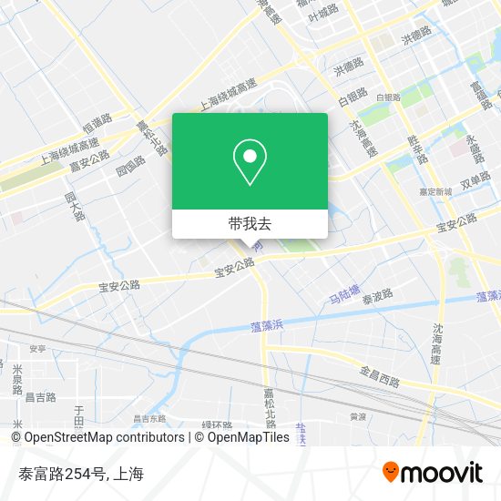 泰富路254号地图