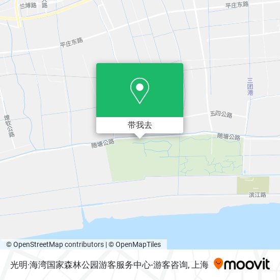 光明·海湾国家森林公园游客服务中心-游客咨询地图