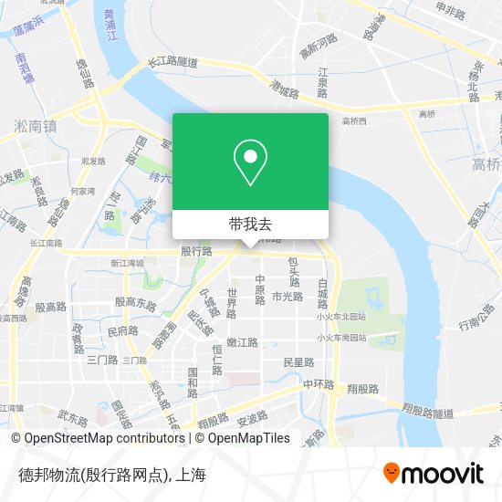 德邦物流(殷行路网点)地图