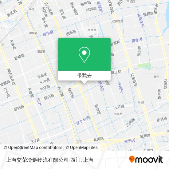 上海交荣冷链物流有限公司-西门地图